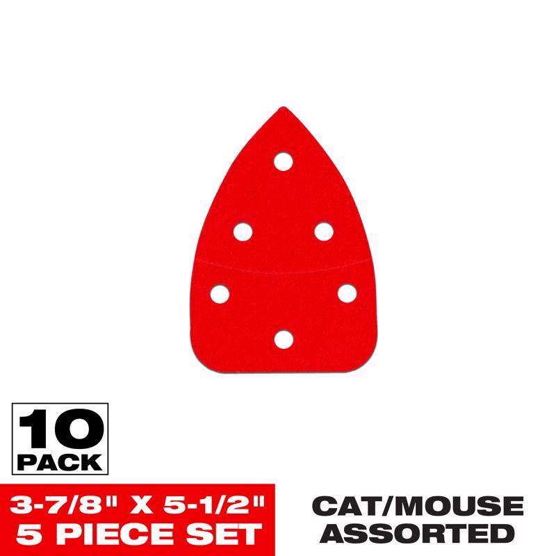MOUSE SANDPAPER ASST 5PK