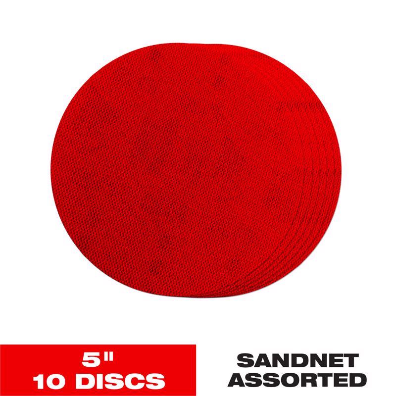 SANDING DISC AST 5" 10PK