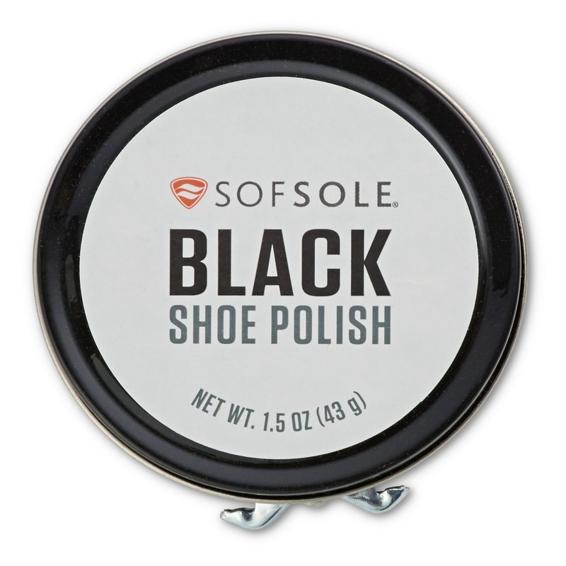 SHOEPOLISH TIN BLK 1.5OZ