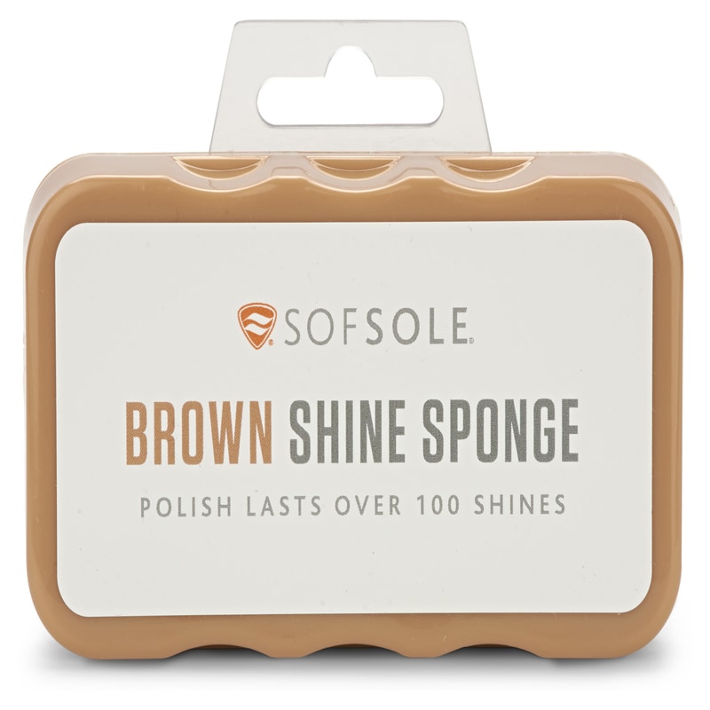 BROWN SHINE SPONGE