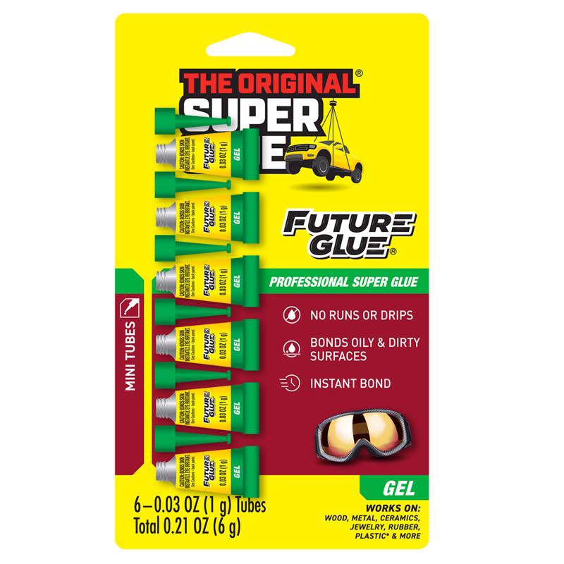 SUPER GLUE GEL 6PK