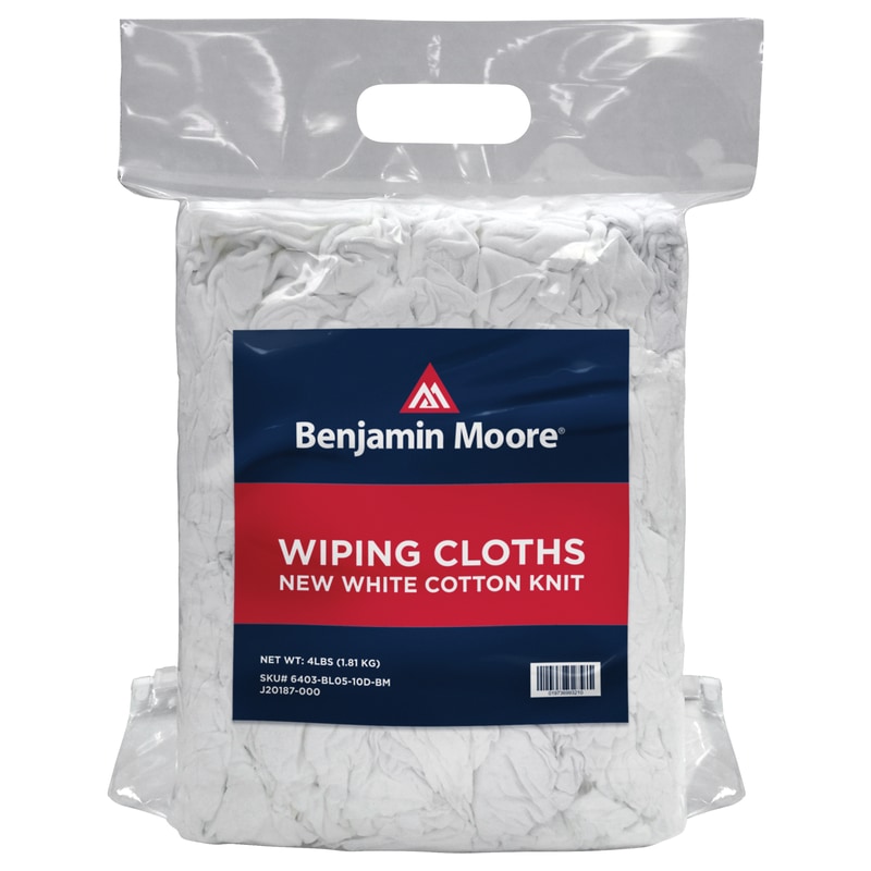 WIPING CLOTH COTTON WHT