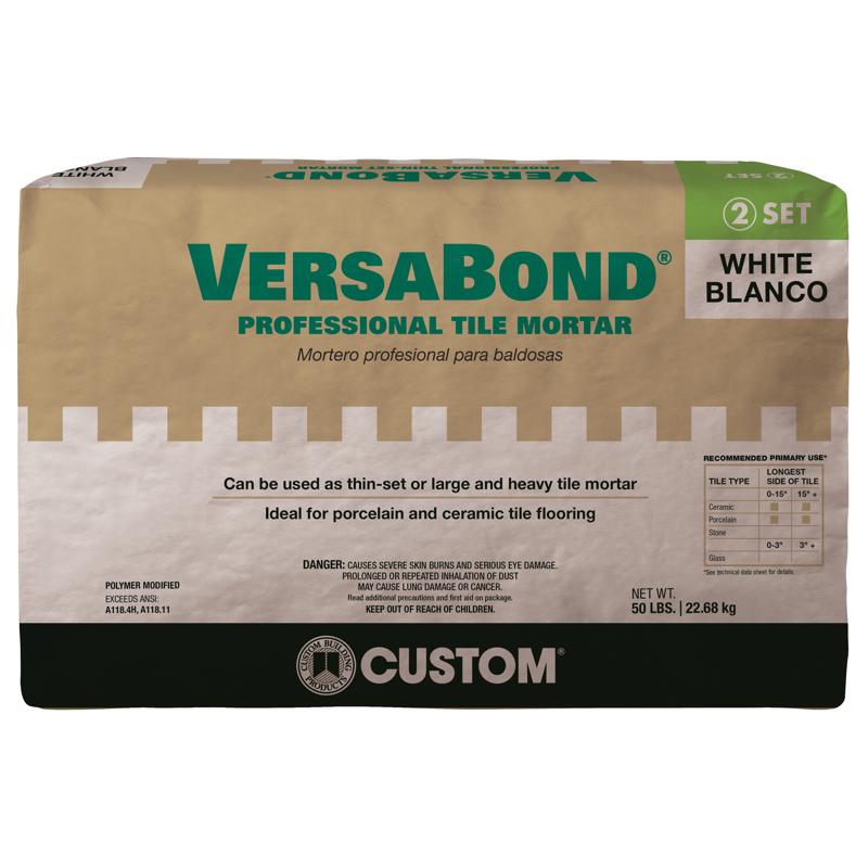 MORTAR VERSABOND WHT 50#