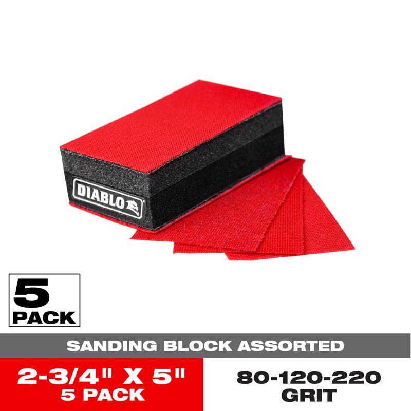 HAND SAND PAD BLOCK 5"L