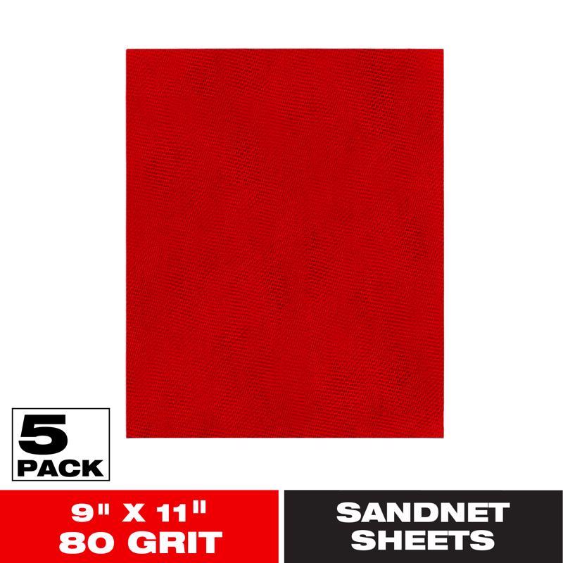 SANDING SHEET COARSE 80G