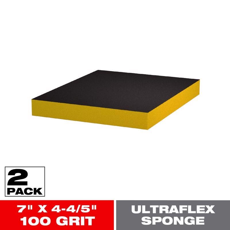 SANDING SPONGE 100G 2PK