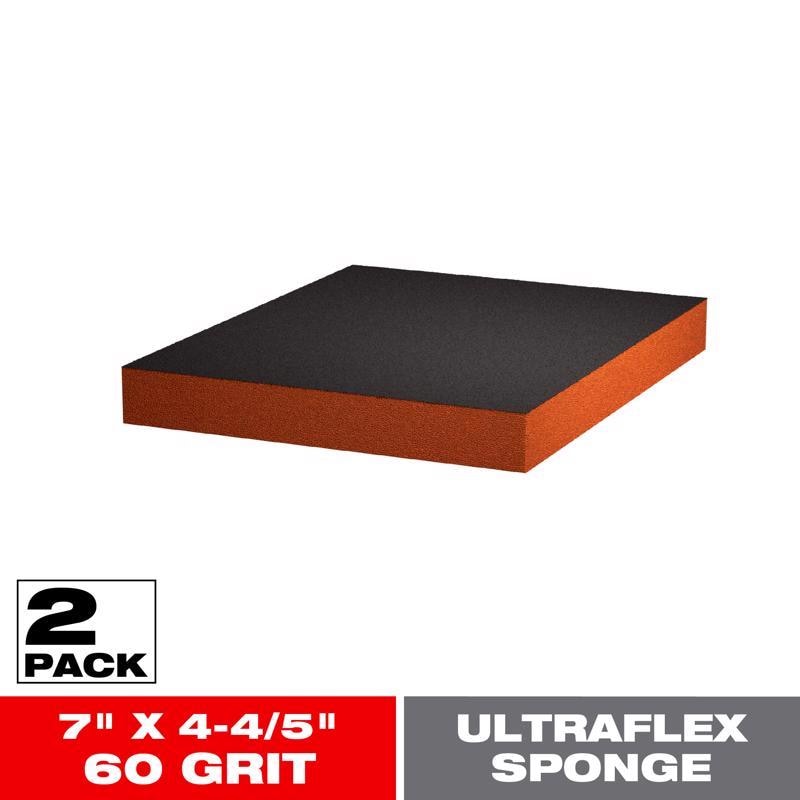 SANDING SPONGE 60G 2PK