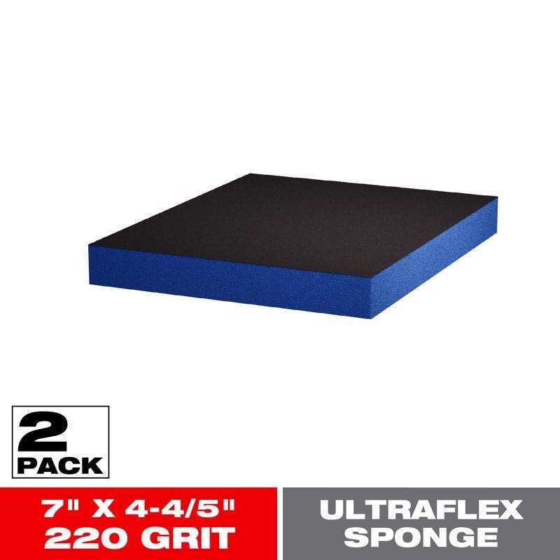 SANDING SPONGE 220G 2PK