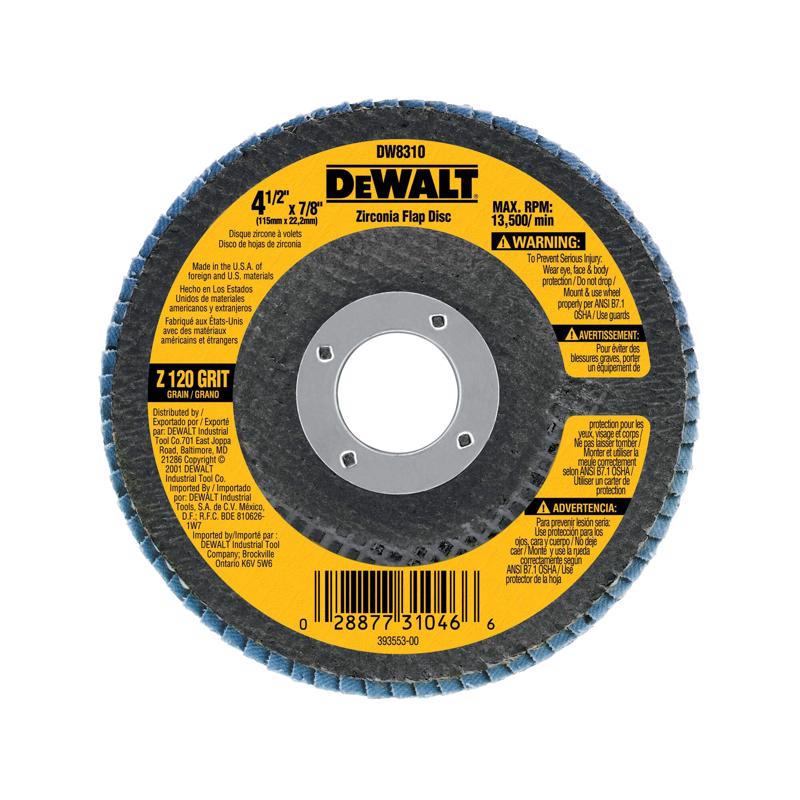 FLP DISC 4-1/2X7/8" 120G