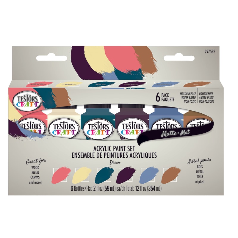 CRAFT PAINT MT ACRYL 6PK