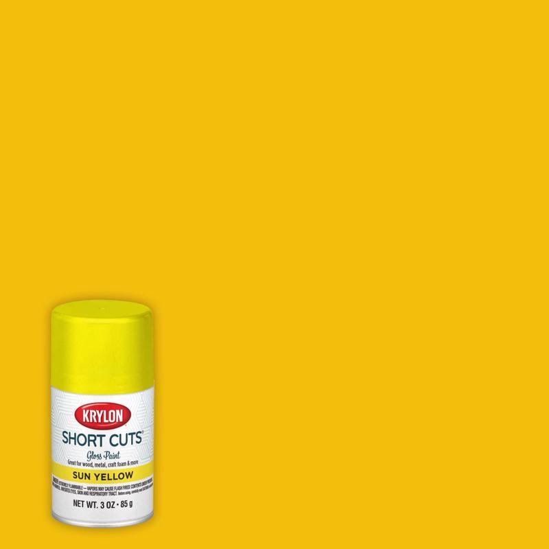 SPRAY 3OZ GLOSS YELLOW