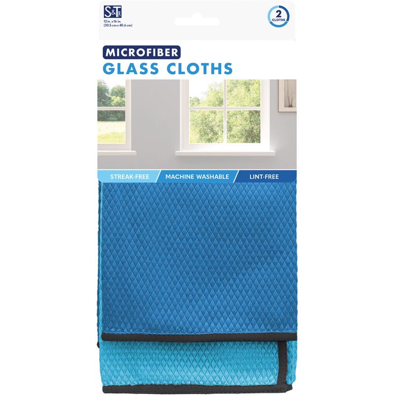 CLEAN CLOTH GLASS 2PK