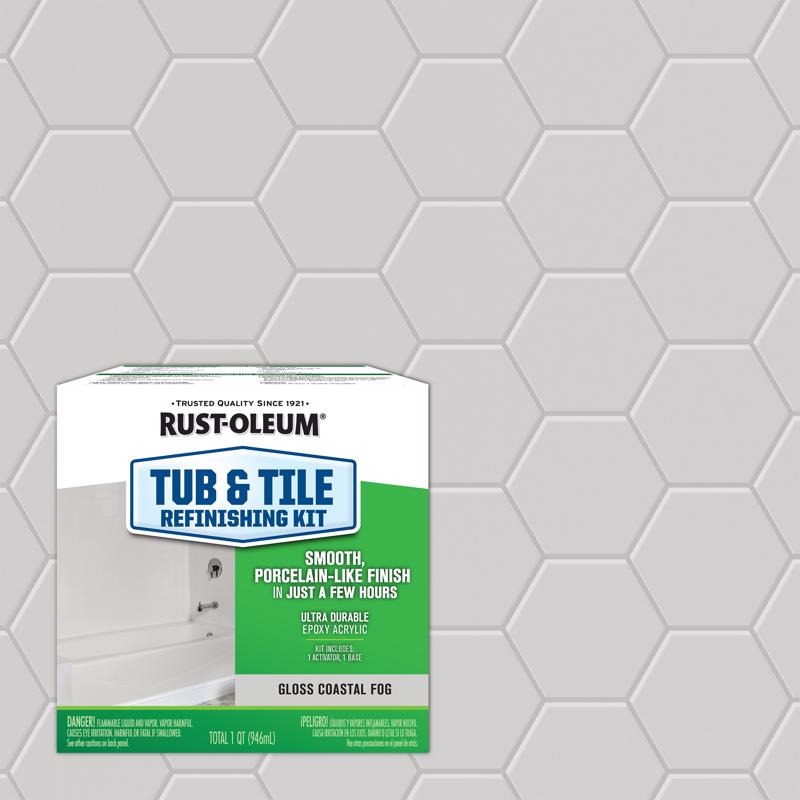 TUB TILE KIT CSTLFOG 1QT