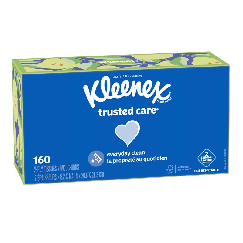 FACIAL TISSUE WHT 160CNT