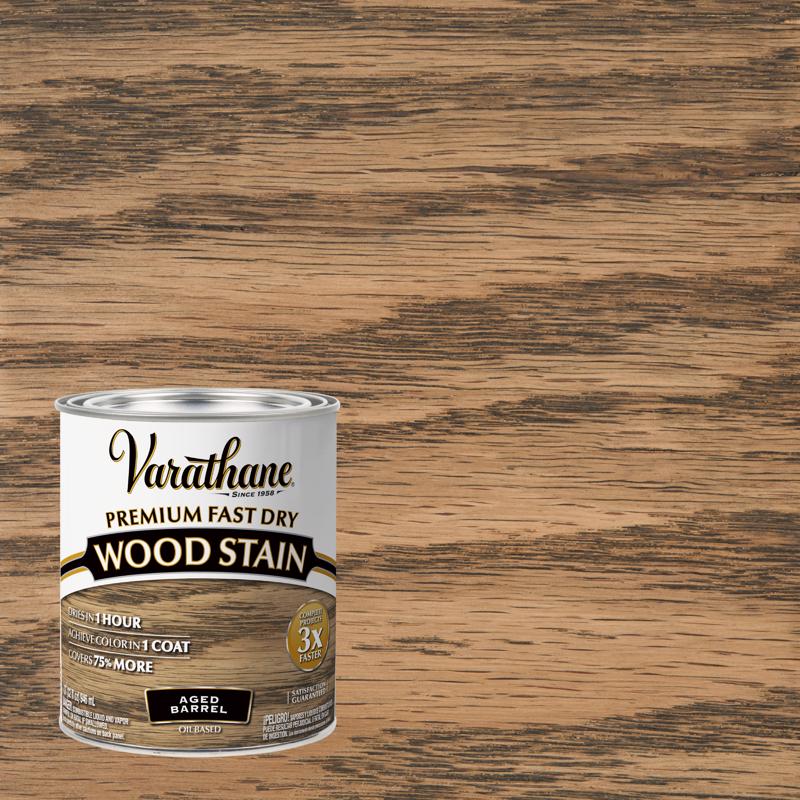 FD WOOD STN AGED BAR QT