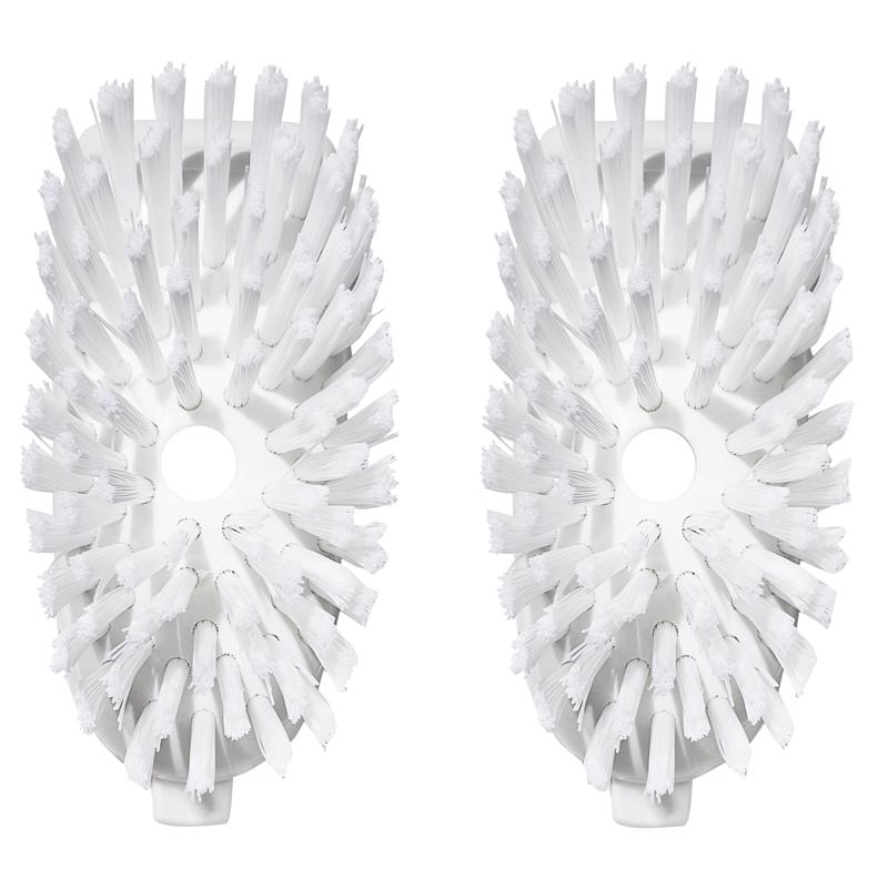 DISH BRUSH REFILL 2PK