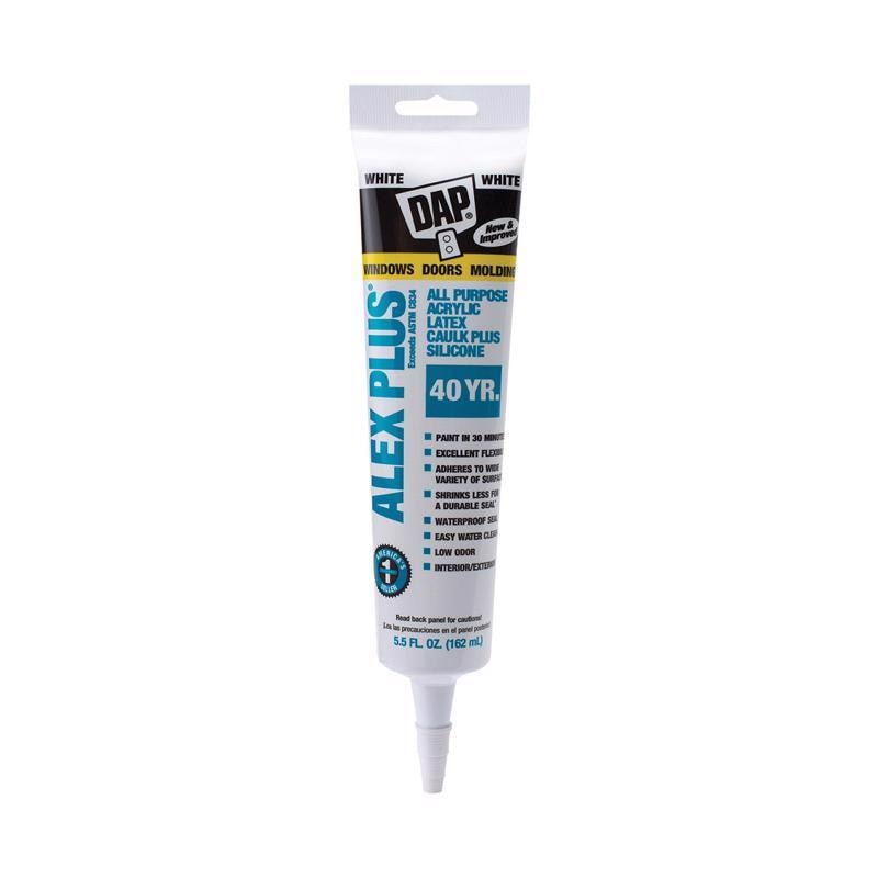 CAULK ALEX+ W&D WHT5.5OZ