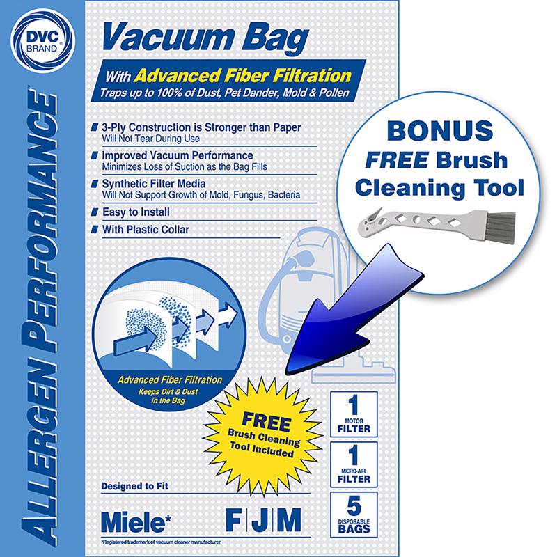 VACUM BAG MIELE 5PK