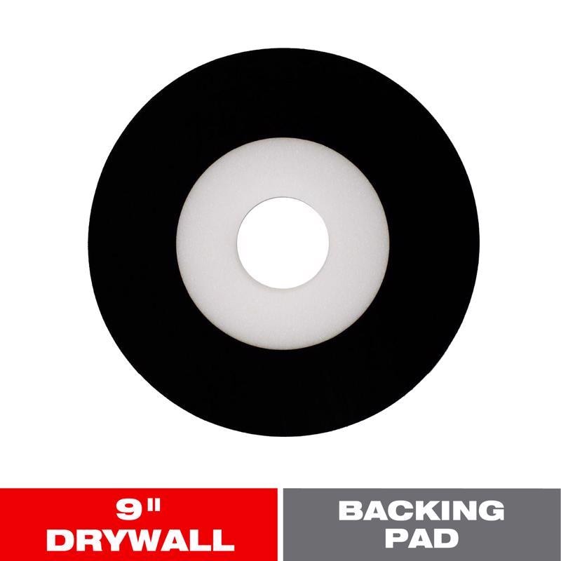DRYWLL BCK UP PAD BLK 9"