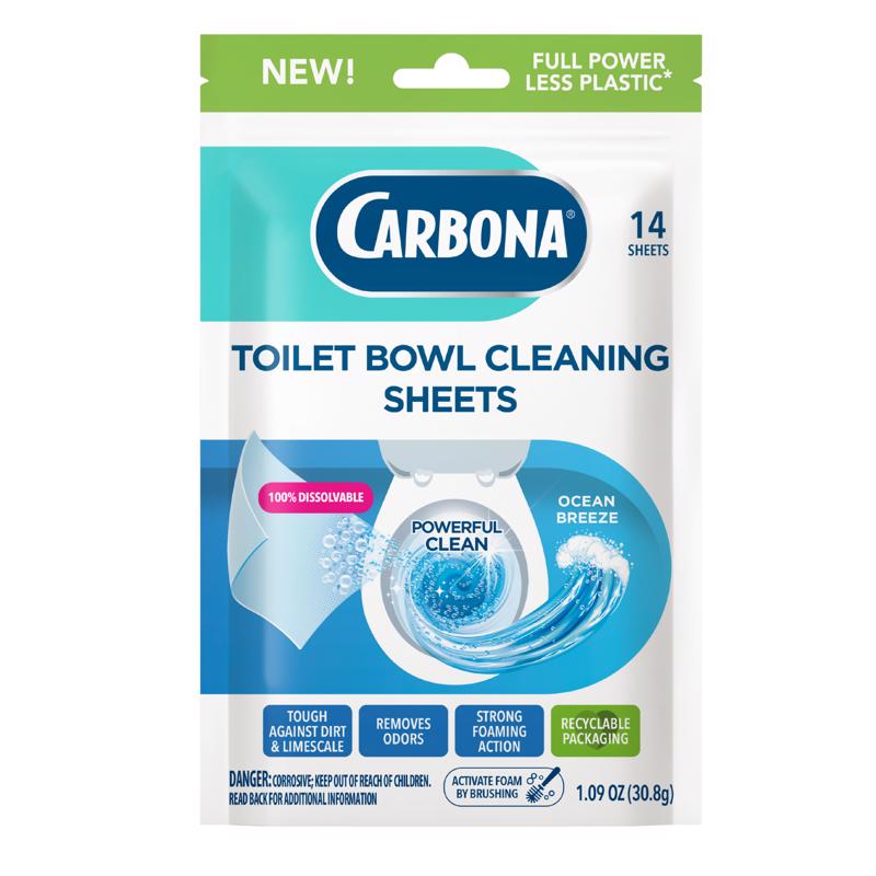 TOILET CLEANING SHEETS 14PK