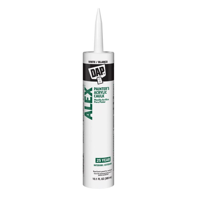 CAULK WHT ACRL LT 10.1OZ