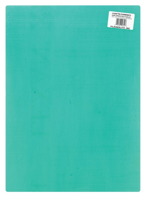 POLYCARBONT SHEET 24X18"