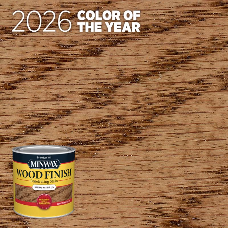 STAIN MINWX8OZ SP WALNUT