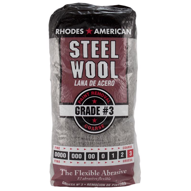 STEEL WOOL PADS #3 12PK