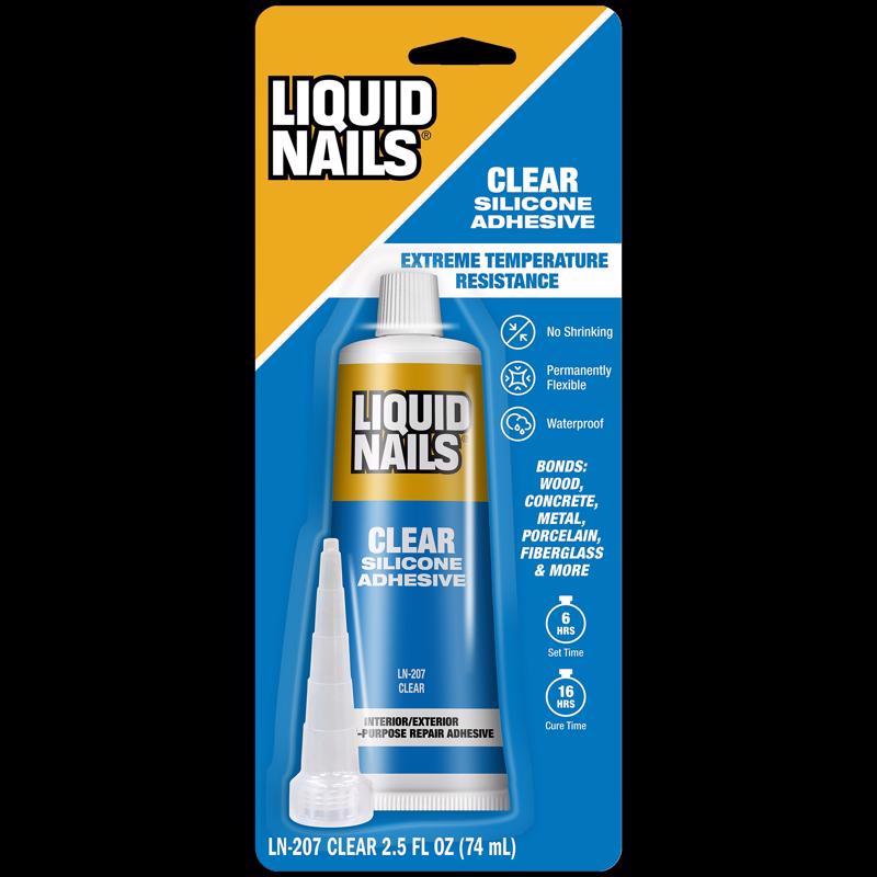 GLUE LIQ NAIL CLR 2.5OZ