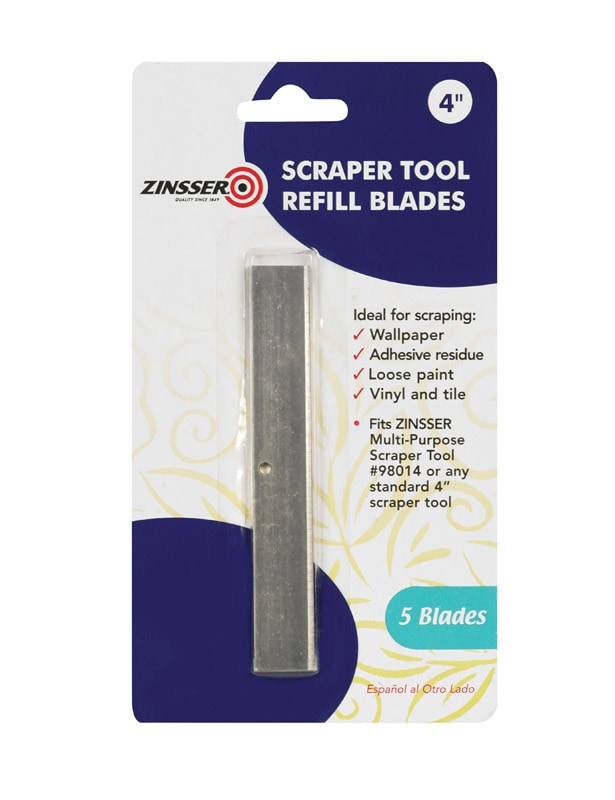 SCRAPER BLADE 4" 5PK