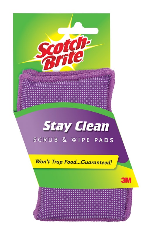 SPONGE SCRB STAYCLN 2PK