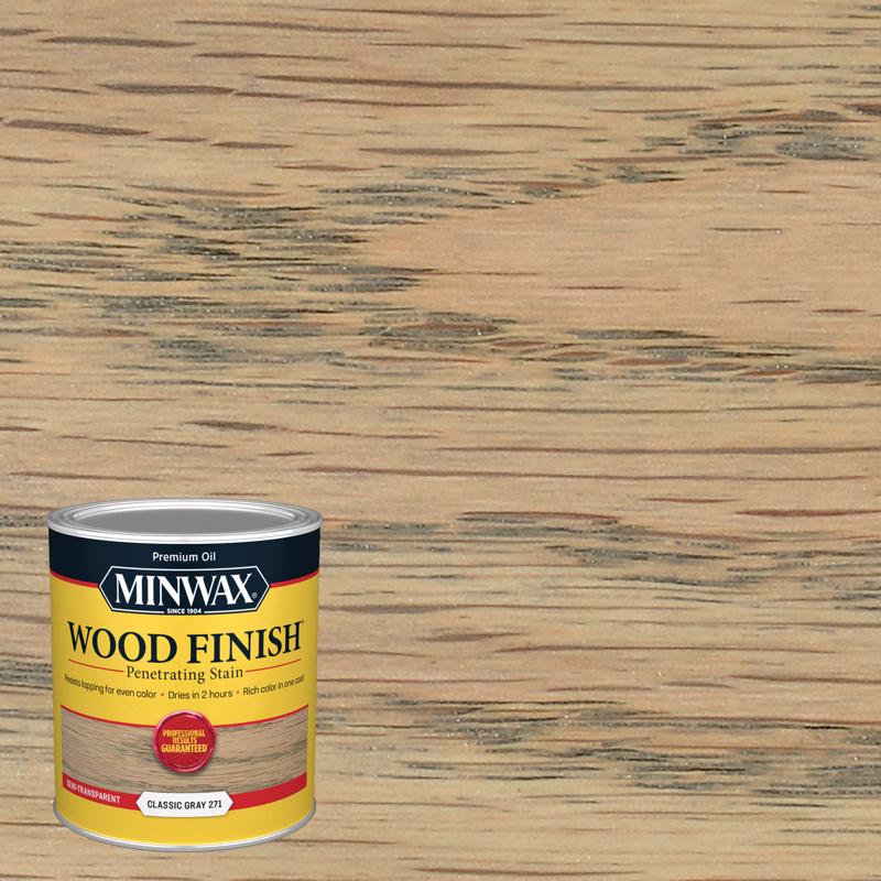 STAIN MINWX QT CLS GRAY