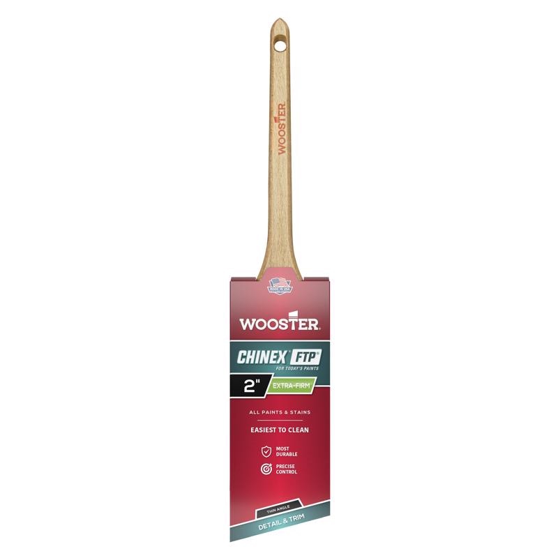 BRUSH THIN ANGL WOOD 2"W