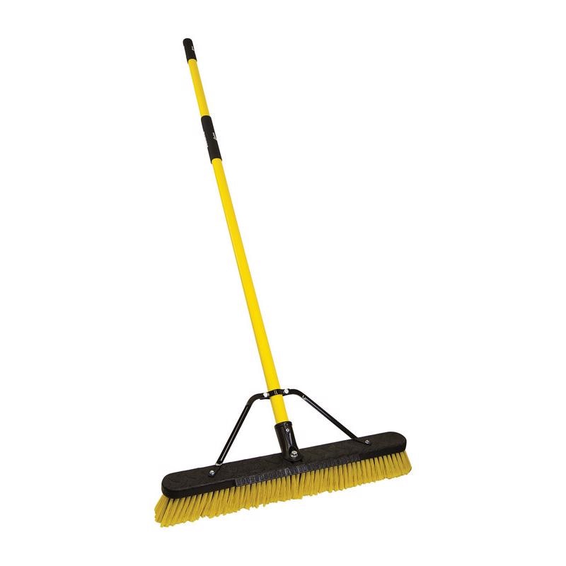 PUSH BROOM FBRGLS 24"