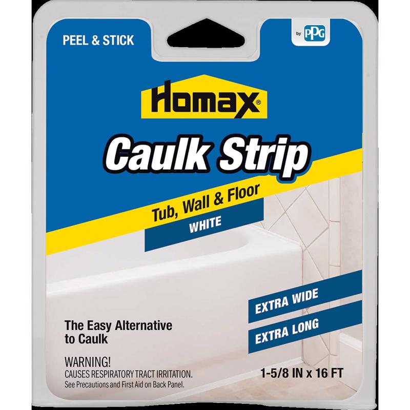 CAULK STRP WHT 1-5/8X16'