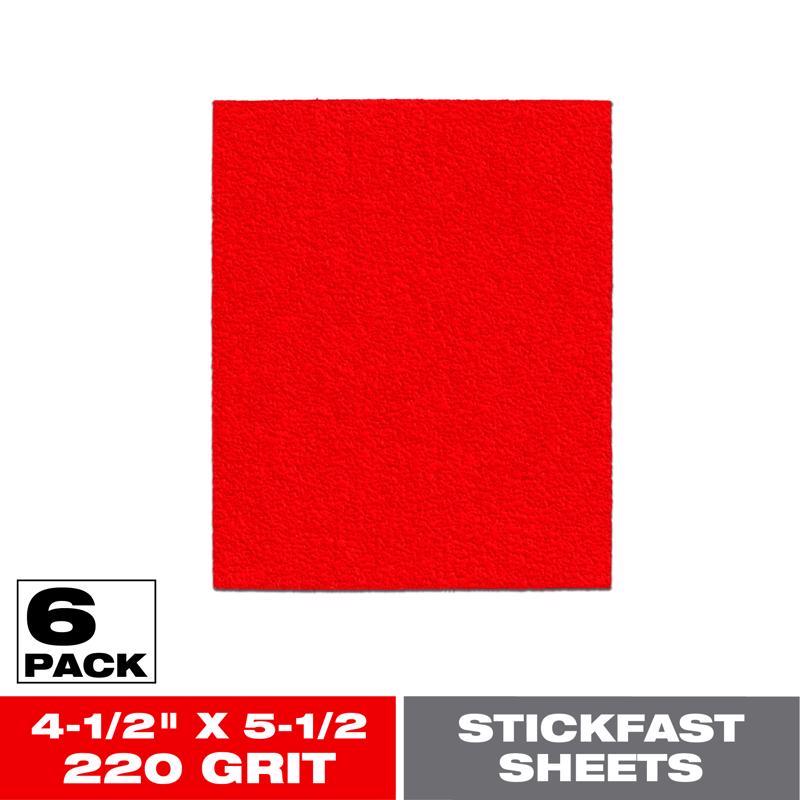 SAND SHEET 220G 5-1/2"L