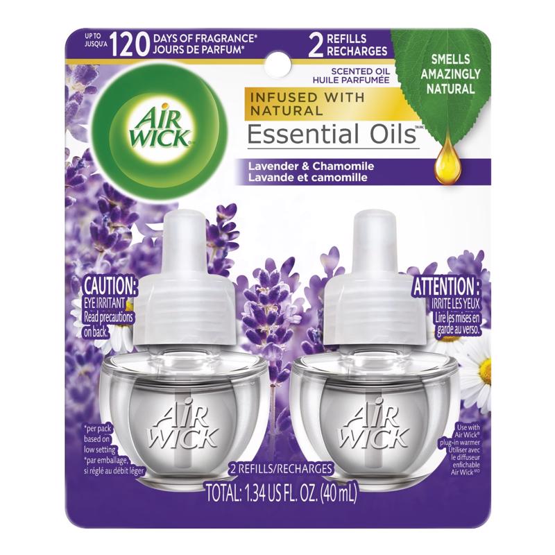 AIRWICK OIL LAV&CHAM 2PK