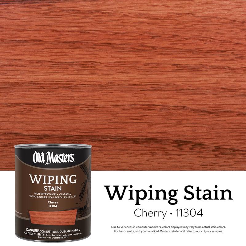 WIPE STAIN CHERRY 1QT