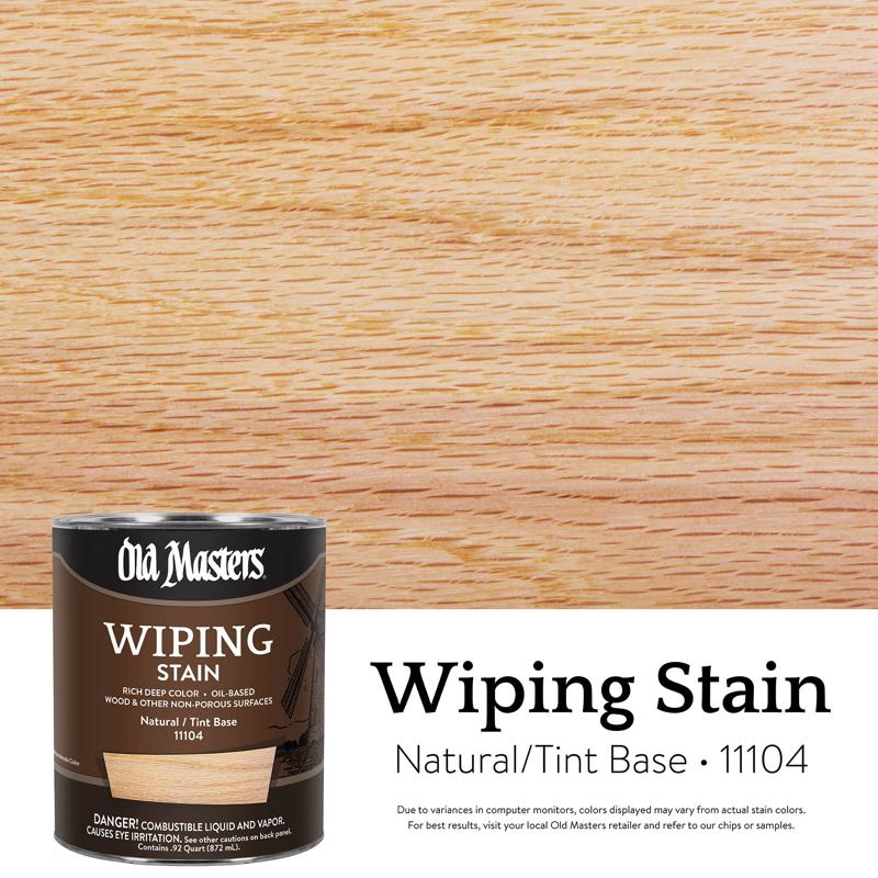 WIPE STAIN NAT TINT 1QT