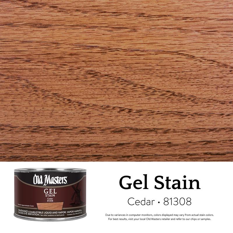 GEL STAIN CEDAR 1PT