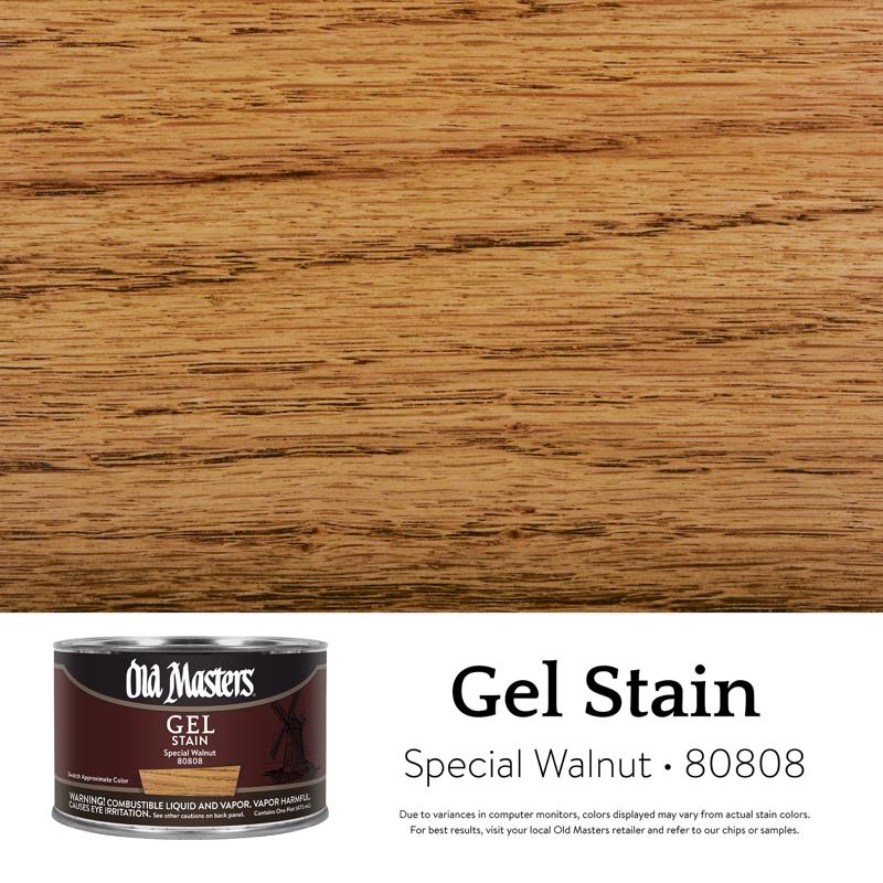 GEL STAIN SPECL WLNT 1PT