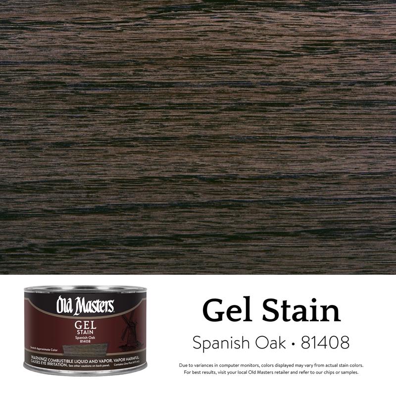 GEL STAIN SPANSH OAK 1PT