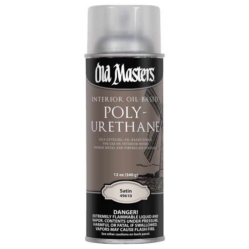 POLY SPRAY SATIN 12OZ