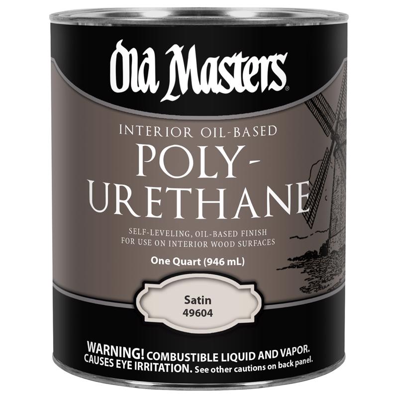 POLYURTHANE SATN CLR 1QT