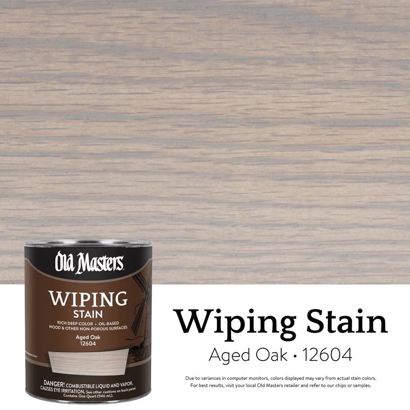 WIPE STAIN AGEDOAK QT
