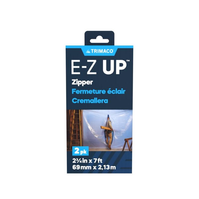 ADHSIVE ZIPPER 7' 2PK DS