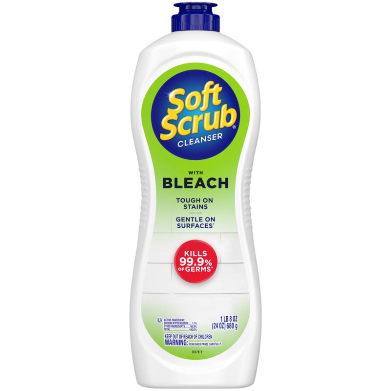 SOFT SCRUB W/BLEACH 24OZ