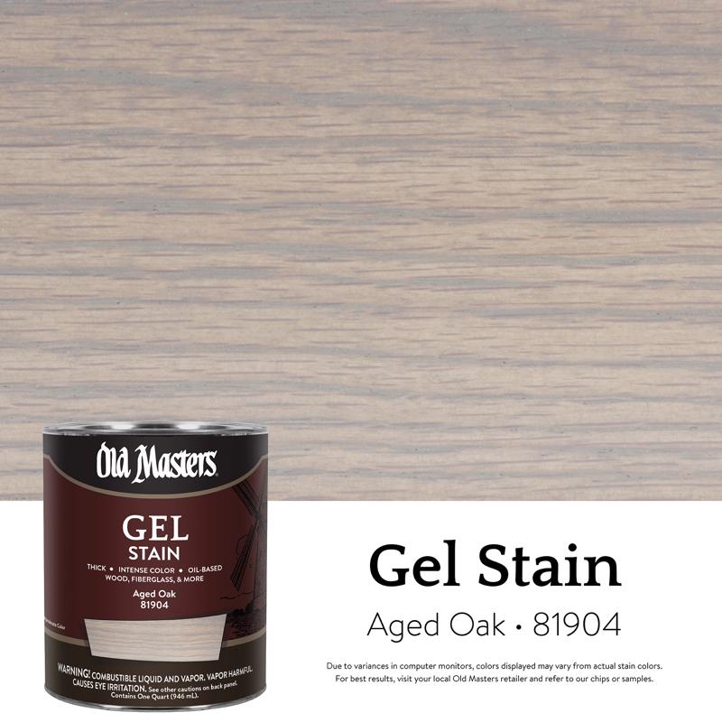 GEL STAIN AGED OAK 1 QT