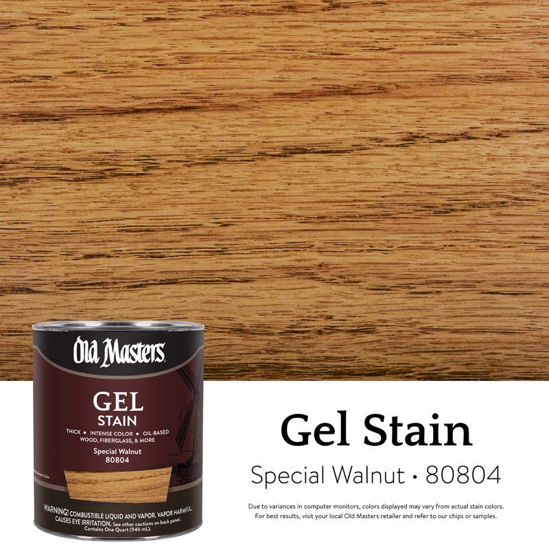 GEL STAIN SPECL WLNT 1QT