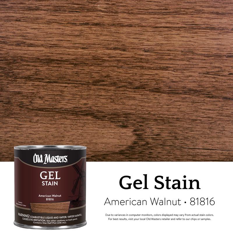 GEL STAIN AMRCN WLNT.5PT